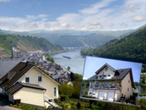 Moselpanoramablick Weber