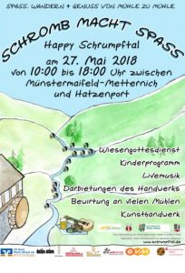 Plakat zum Schrumpftalfest 2018