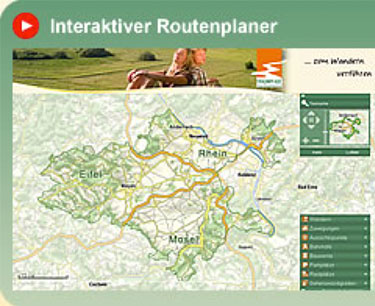 Interaktiver Routenplaner