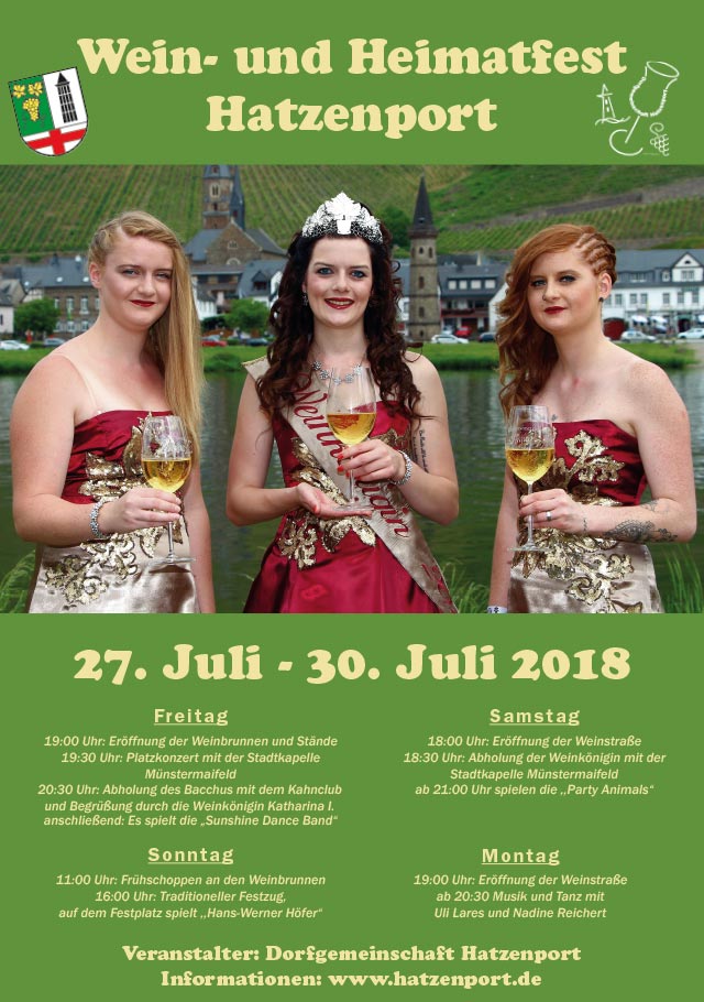 Hatzenporter Wein- und Heimatfest 2018